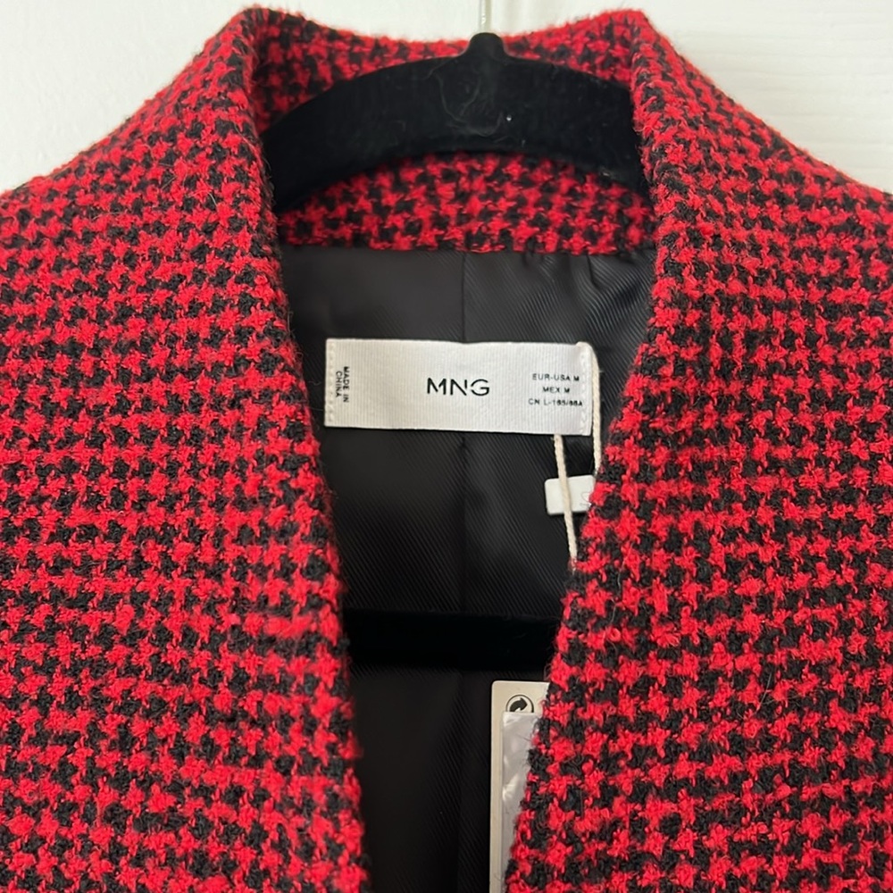 Mango Houndstooth Jacket - image 4